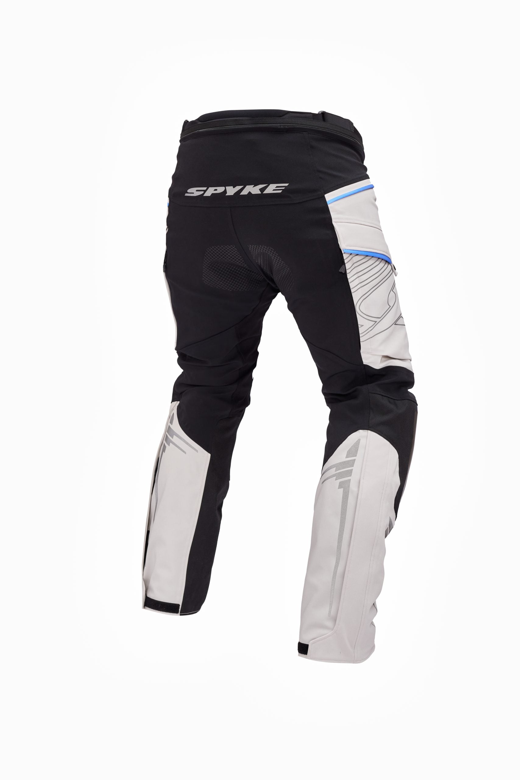 SPYKE - ARTICA DRY TECNO PANTS GREY/BLACK/BLUE - SECURTEX MOTOR S.L (t/a MaximoMoto)