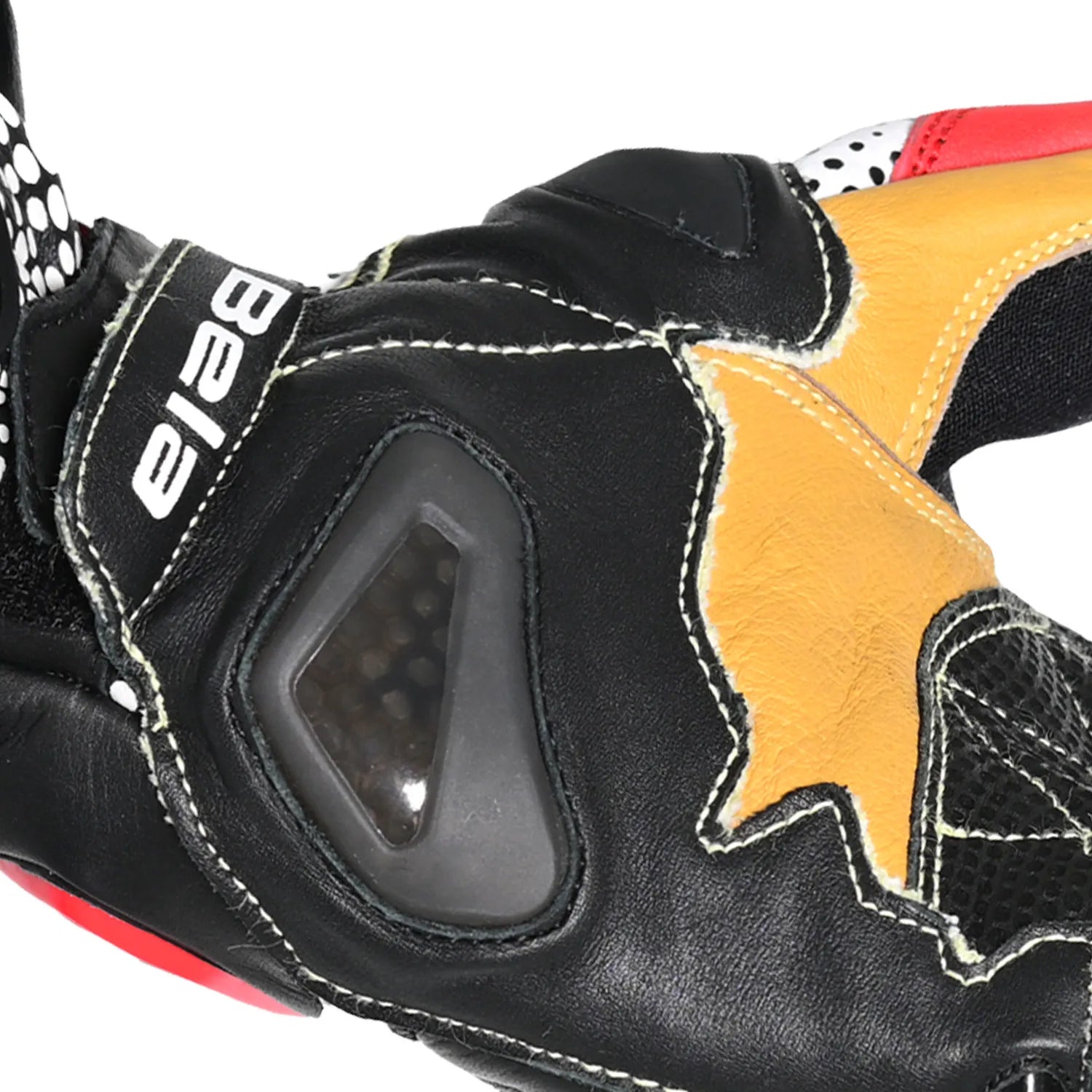 BELA EXTREME LUVAS PRETO BLANCO VERMELHO – 3 – Maximomoto PT