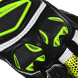 BELA EXTREME HOMEM LUVAS DE MOTO PRETO BLANCO AMARILLO FLOU