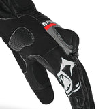 BELA LEMOX Motorcycle Leather Gloves Black Anthra