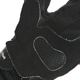 BELA LEMOX LUVAS DE MOTO COURO PRETO ANTHRA