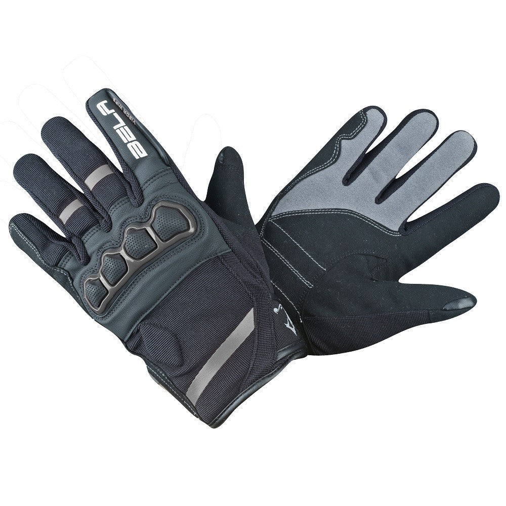 BELA TRACKER WINTER WP Motorcycle Leather Gloves Black – 1 – Maximomoto PT
