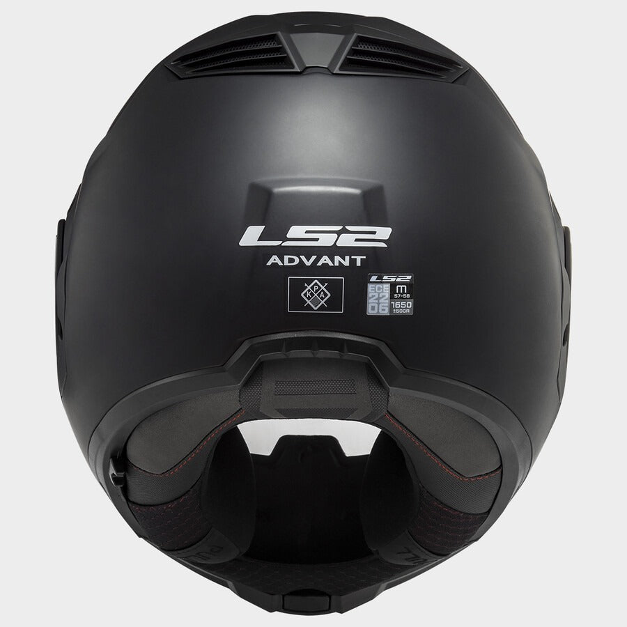 LS2 FF906 ADVANT MOTORCYCLE MODULAR HELMET SOLID WHITE ECE 22.06 – 4 – Maximomoto PT