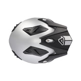 ACERBIS ARIA METALLIC URBANO MOTO CAPACETES JATO PRATA METÁLICA