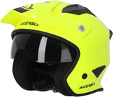 ACERBIS ARIA 2206 URBAN MOTORCYCLE OPEN FACE HELMETS YELLOW 2 – Maximomoto PT