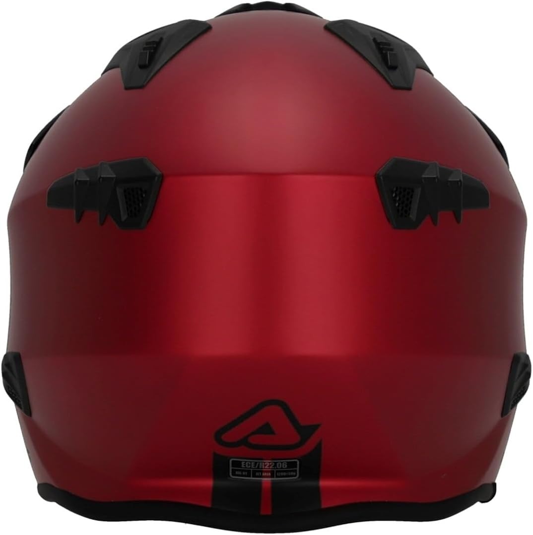 ACERBIS CAPACETE JET ARIA METALLIC ROSSO SECURTEX MOTOR P.T (t/a MaximoMoto)