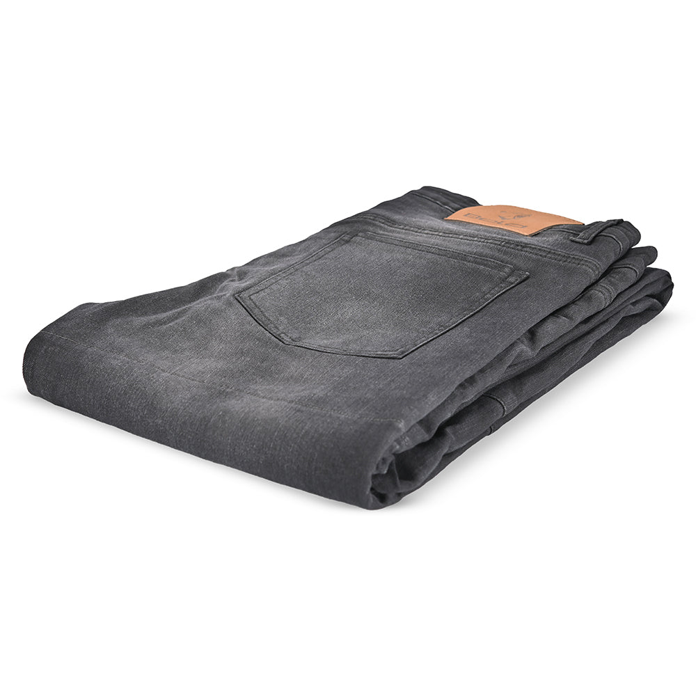 BELA PISTON Textile Denim Jeans Motorcycle Pants Black 34L – 9 – Maximomoto PT