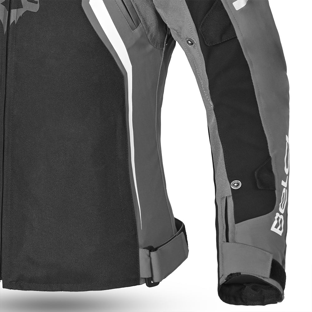 BELA ELANUR Moto Senhora Casacos Preto cinza – 6 – Maximomoto PT
