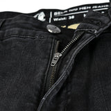 BELA RIO Jeans Moto Homem Calcas Preto 32L Inseam