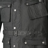 BELA WATSON Moto Textil Casacos Preto