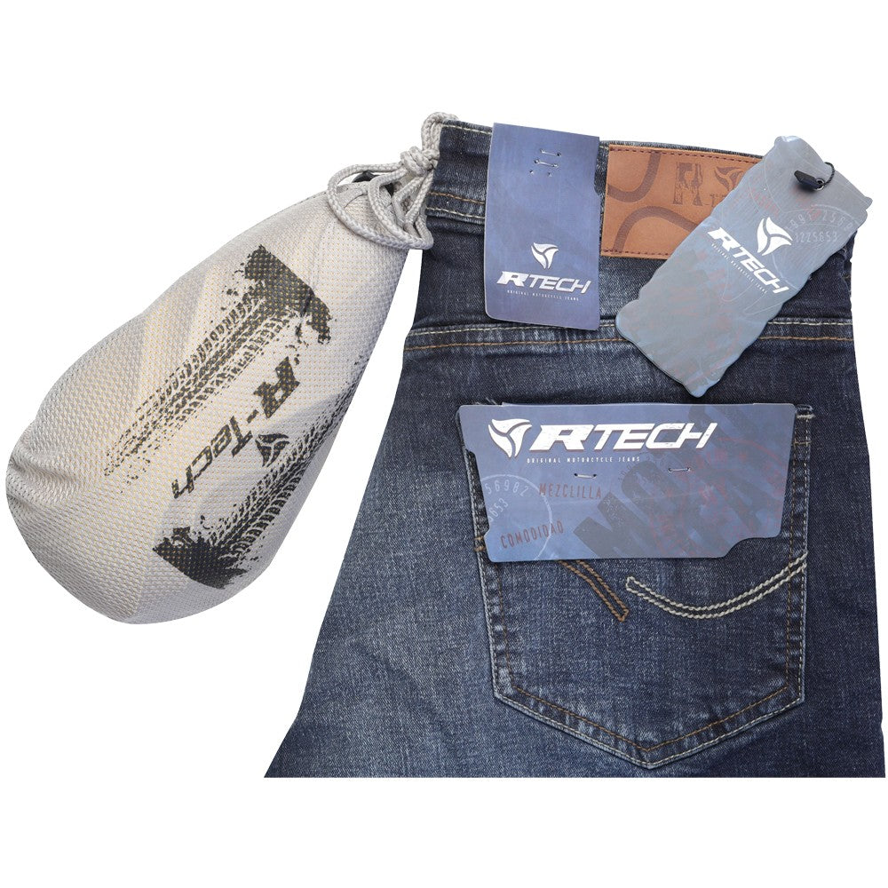 R-TECH X-PRO Cowboy Jeans Moto Pants Blue – 4 – Maximomoto PT