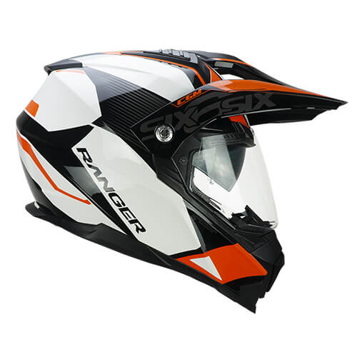 CGM 666G TWIN RANGER MOTO TODO-O-TERRENO CAPACETE ADVENTURE