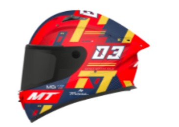 Casco de moto MT KRE+ S Sergio García 2024 E5 Gloss Caron – 1 – Maximomoto PT