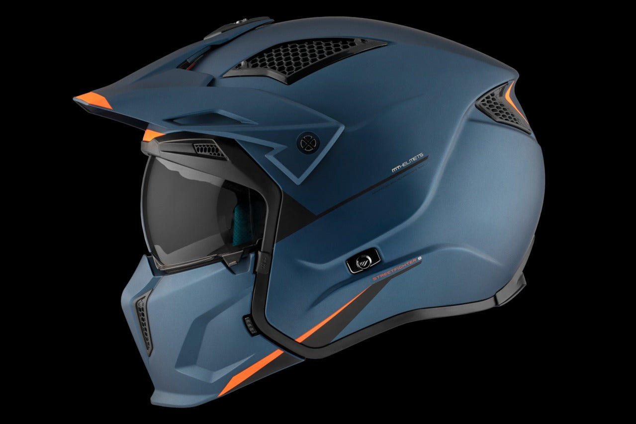 MT Streetfighter S SV SOLID A7 azul mate Casco modular deportivo – 6 – Maximomoto PT