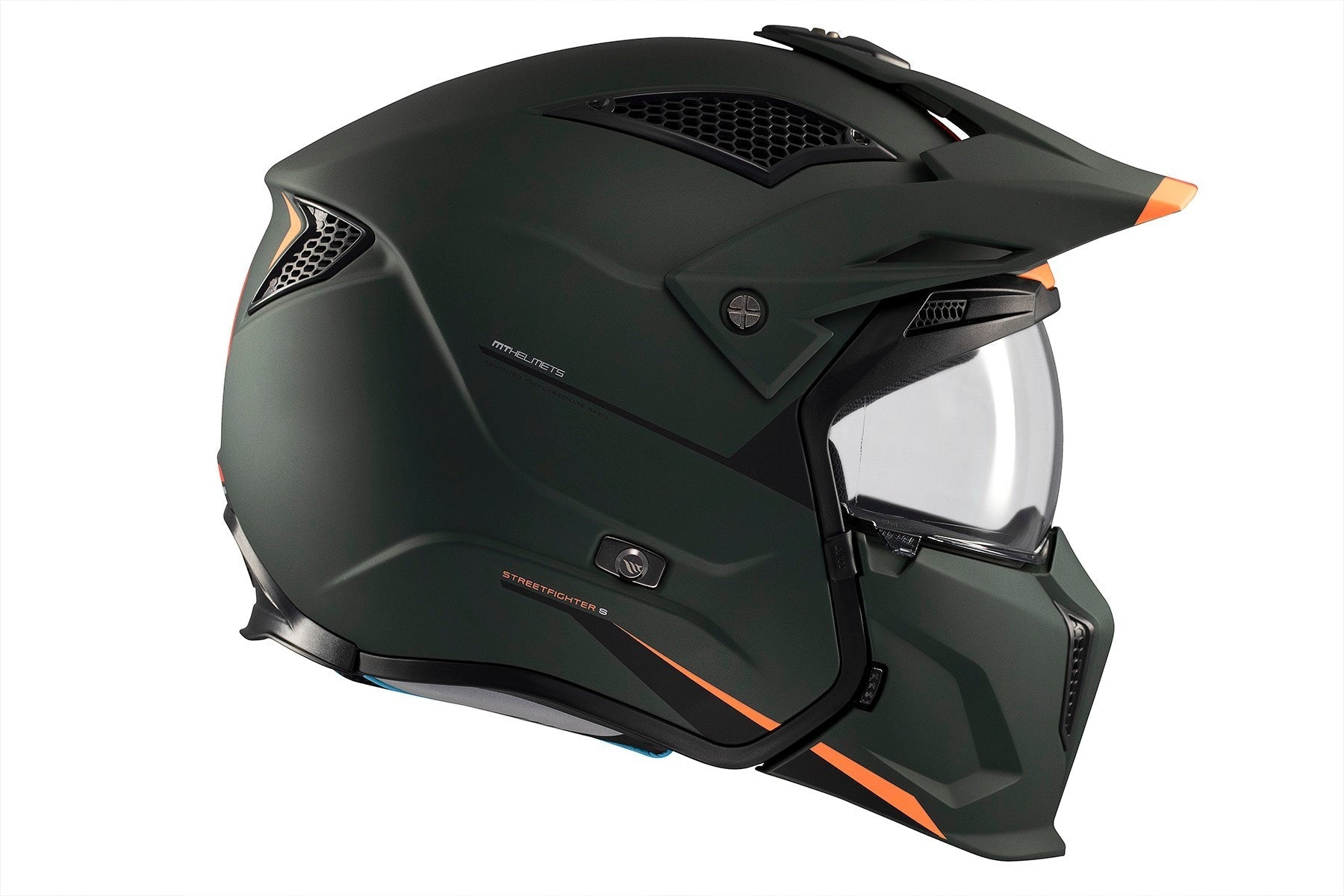 MT Streetfighter S SV Solid A6 accidentes carretera Casco modular motocicleta – 6 – Maximomoto PT