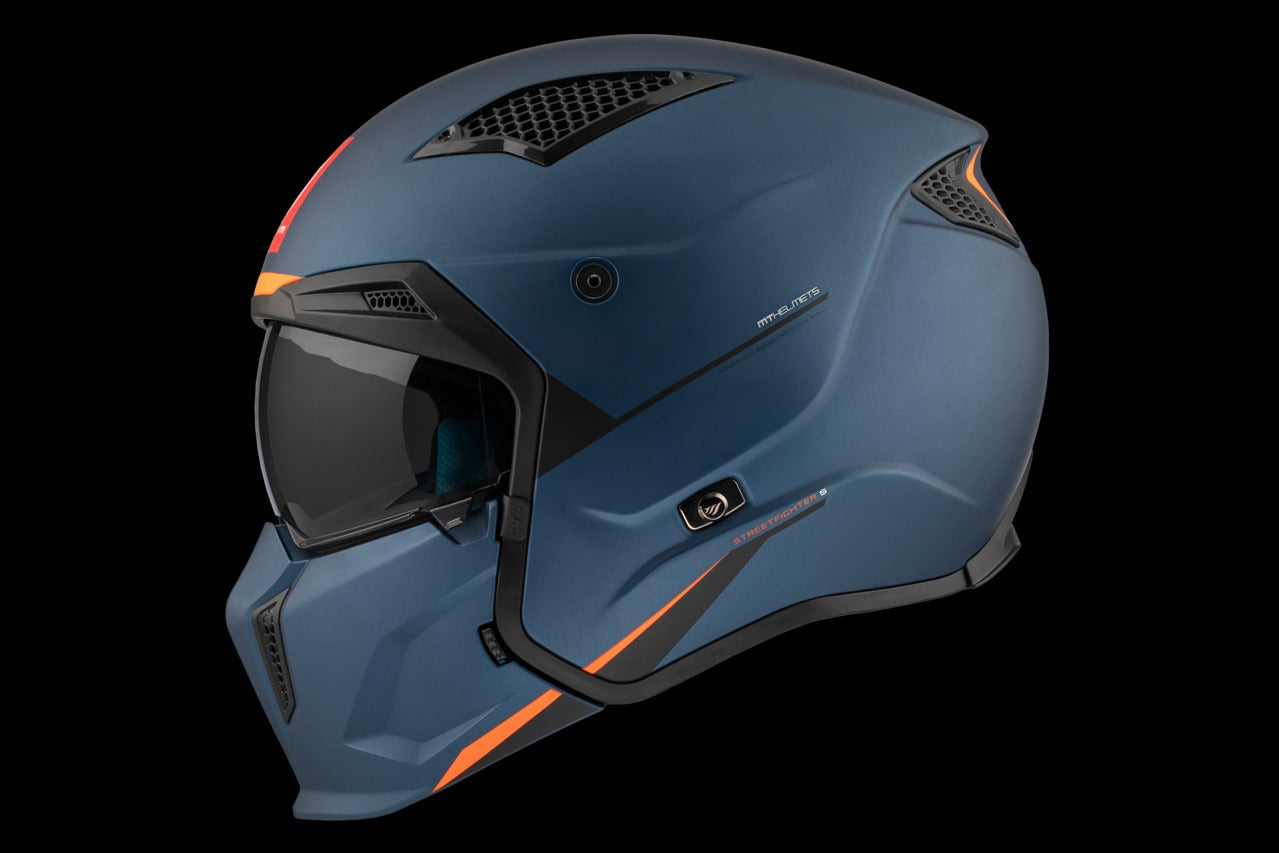 MT Streetfighter S SV SOLID A7 azul mate Casco modular deportivo – 8 – Maximomoto PT
