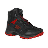 SEVENTY SD-BA7 STELVIO LOW UNISSEXO AVENTURE BOTAS PRETAS VERMELHAS