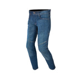 R-TECH BROCK Vaqueiro Jean Moto Calcas Azul