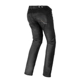 BELA VAQUERO Cat Wax Senhora Jeans Moto Calças Negro