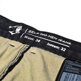 BELA RIO MEN'S PANTS AA APPROVED CE DENIM JEANS 32L BLACK