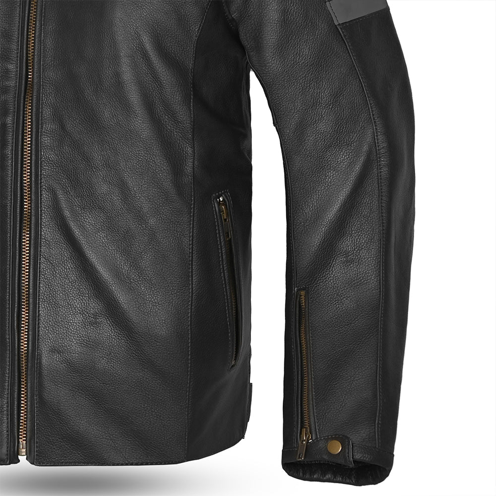 BELA STARK Motorcycle Leather Jackets Black Gray – 6 – Maximomoto PT