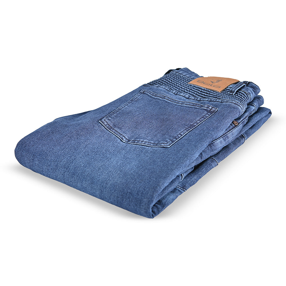 BELA KEVLAR TROPHY Moto Calcas Azul 34L Inseam – 9 – Maximomoto PT