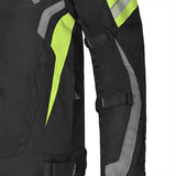 BELA HIGHLAND Moto Homem Casacos Preto Cinza Flourocent