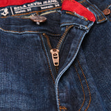 BELA KEVIN RANDOM Jeans Moto Calcas Azul Escuro 34L