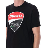 DUCATI Camiseta De Manga Corta Hombre Negro