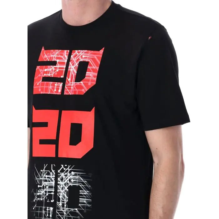 Fabio Quartararo Men's T-Shirt Black – 3 – Maximomoto PT