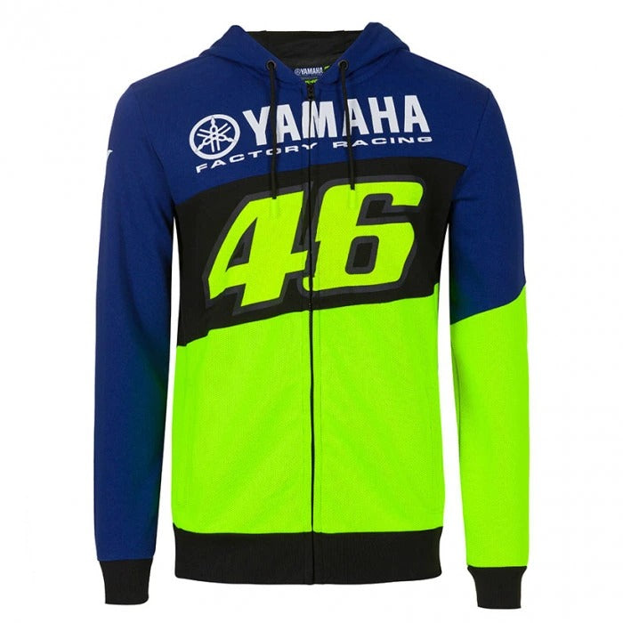 VR46 Yamaha Racing hombre udadera hood Blue/Yellow – 1 – Maximomoto PT