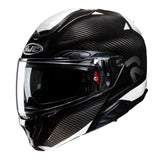 Casco HJC RPHA 91 Noela Carbon con parte delantera abatible MC5 negro