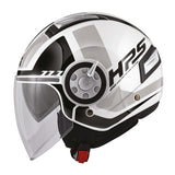 GIVI 11.1 AIR JET-R MOTOCICLETA URBANA CAPACETE ABERTO ECE 22.05