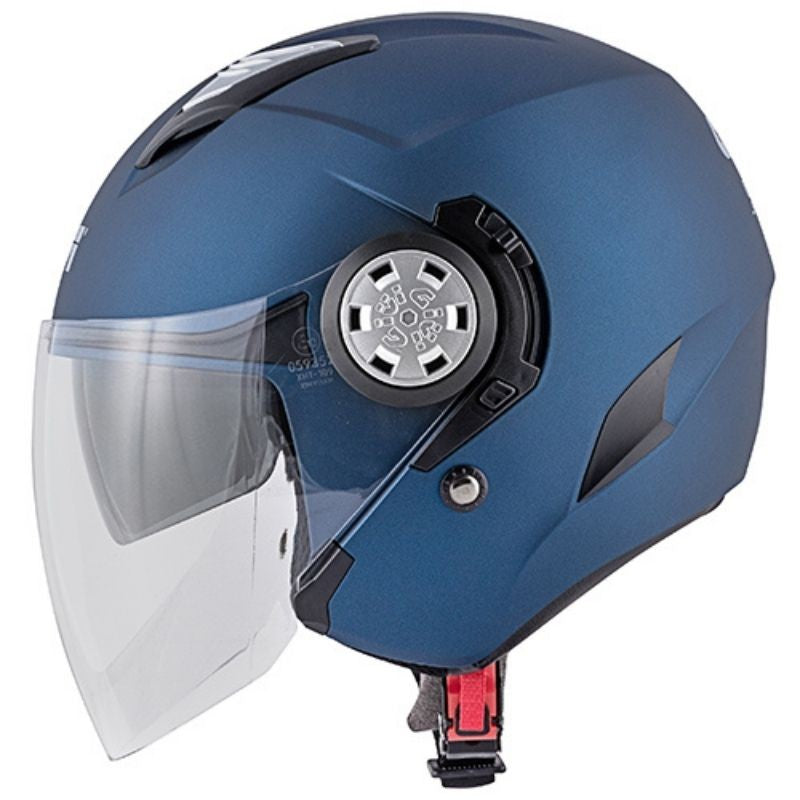 GIVI 12.3 STRATOS.D SOLID Moto Jet Capacetes Azul Escuro – 3 – Maximomoto PT
