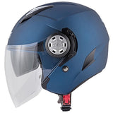 GIVI 12.3 STRATOS.D SOLID Moto Jet Capacetes Azul Escuro