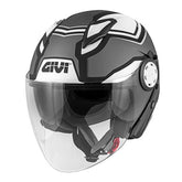 GIVI CASCO JET 123/STRATOS.D/SHADE NEGRO/TITANIO – Maximomoto PT
