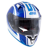GIVI CASCO FULL 506/STOCCARDA.D/BLADES BLANCO/AZUL