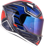 GIVI CASCO FULL 506/SPORT. LED/DEEP AZUL/ROJO