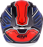 GIVI CASCO FULL 506/SPORT. LED/DEEP AZUL/ROJO