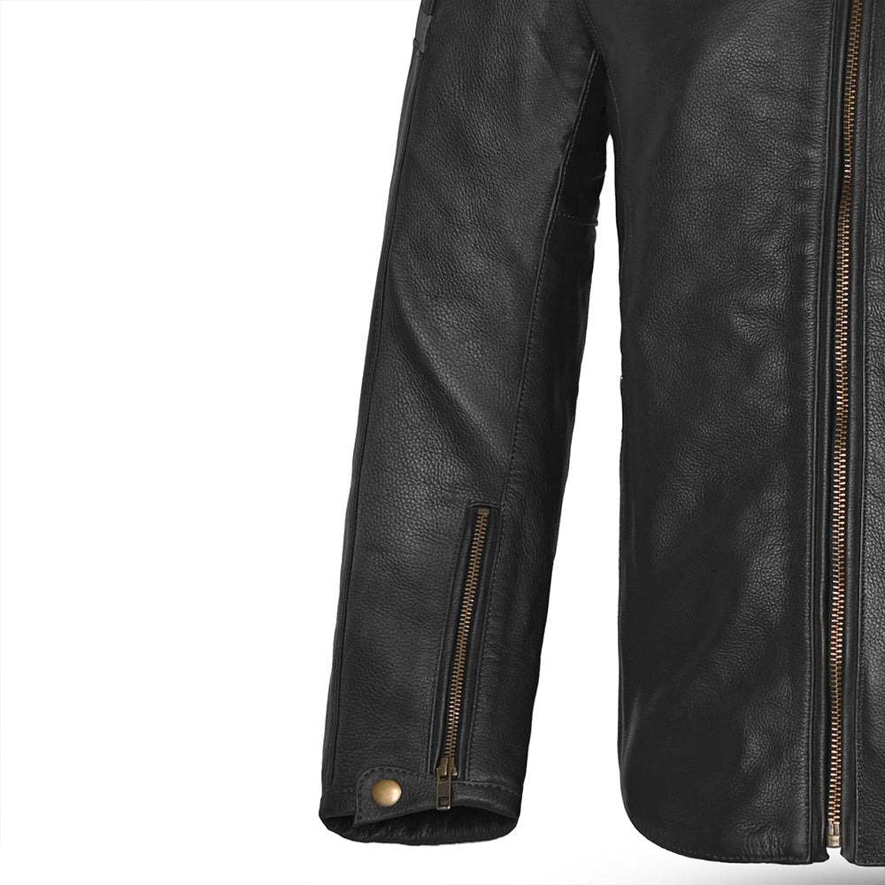 BELA STARK Motorcycle Leather Jackets Black Gray – 7 – Maximomoto PT