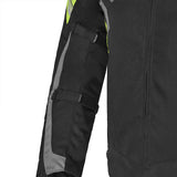 BELA HIGHLAND Moto Homem Casacos Preto Cinza Flourocent