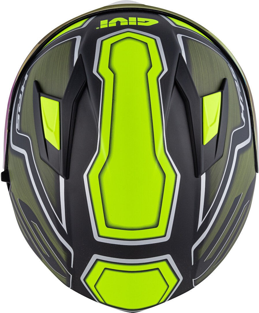 GIVI 50.6 SPORT LED DEEP Moto Integral Capacete Verde Amarelo – 6 – Maximomoto PT