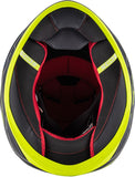 GIVI 50.6 SPORT LED DEEP Moto Integral Capacete Amarelo Titânio