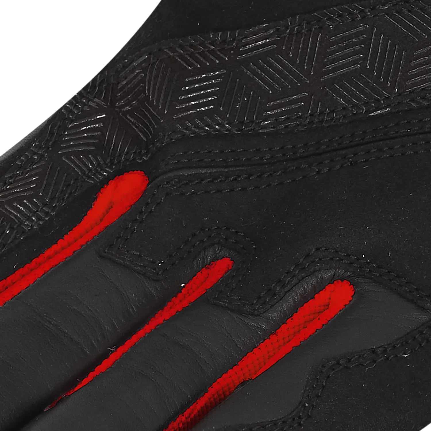 BELA AIR FLOW Luvas De Moto Senhora Couro Preto Vermelho – 6 – Maximomoto PT