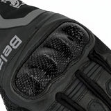 BELA AIR FLOW Motorcycle Leather Gloves Black