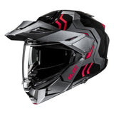 Casco de moto modular HJC I80 Velly MC1 rojo