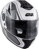 GIVI CASCO MOD X21/CHALLENGER C/PL.D/GLOBE BLANCO/NEGRO