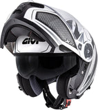 GIVI CASCO MOD X21/CHALLENGER C/PL.D/GLOBE BLANCO/NEGRO