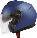 GIVI X.22 PLANET URBANO Moto Jet Capacete Aberto Azul Mate