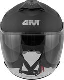 GIVI X.22 PLANETD Moto Jet Capacetes Titânio Sólido